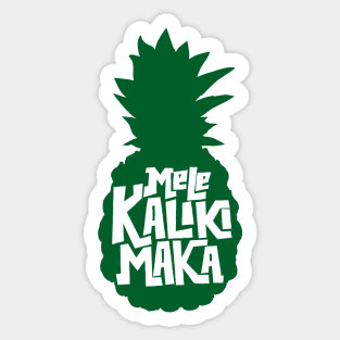 Mele Kalikimaka Sticker